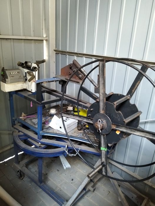 Przewijarka ręczna krążkarka do kabli linek