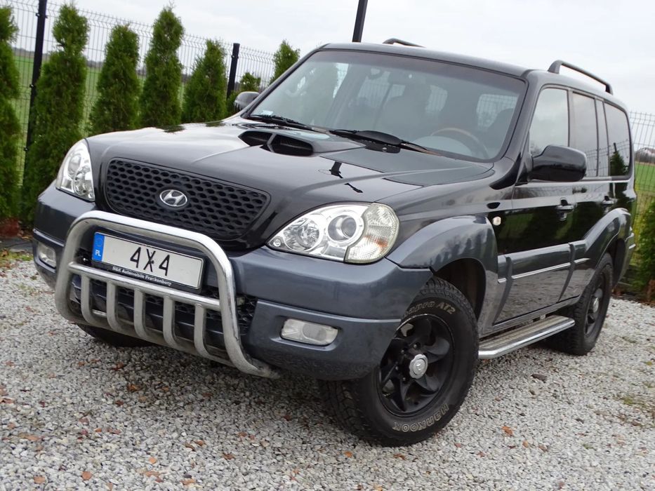 Hyundai Terracan 2.9Crdi 163KM Skóra Automat 2H 4H 4L Nowe AT Klimatronic PL Zamiana