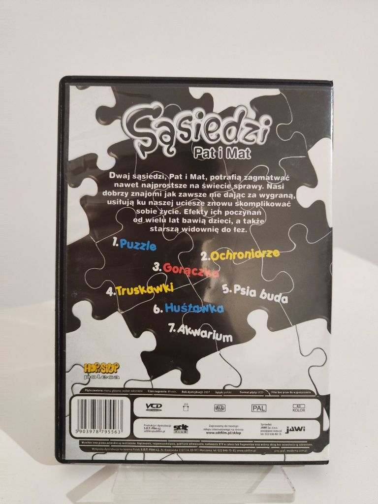 Sąsiedzi Pat i Mat Puzzle, Ochroniarze, Gorączka, Truskawki +3 VCD