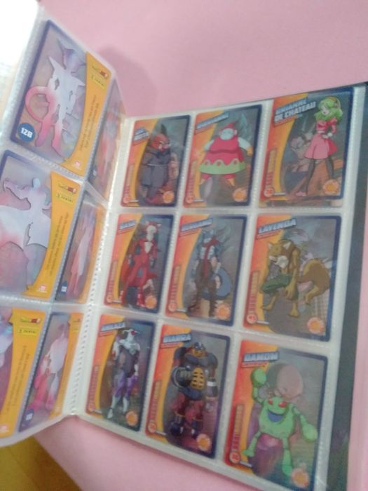 Coleção Caderneta cartas Dragon Ball Super PANINI incompleta faltam 21