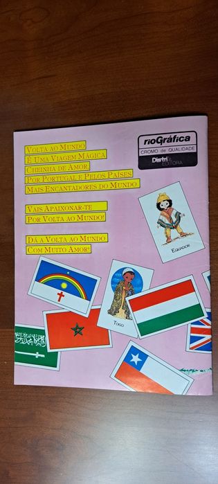 Caderneta de cromos Volta ao mundo