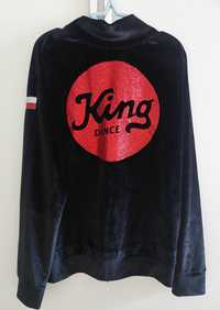 Bluza repreztacyjna Machiko Gym King Dance r 152, welurowa