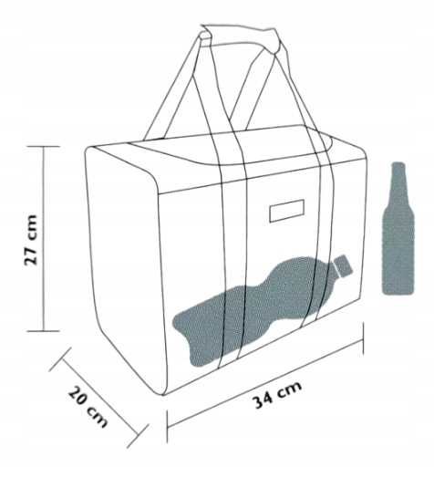 Torba COOLER termiczna HiMountain róż 18,4 l nowa