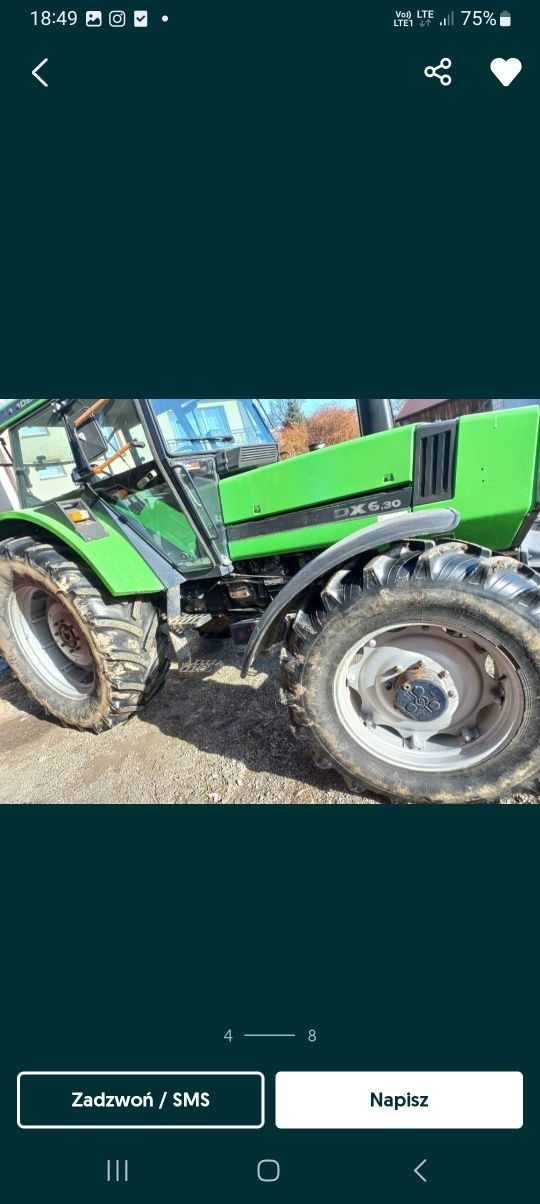 Deutz Fahr Dx 6.30