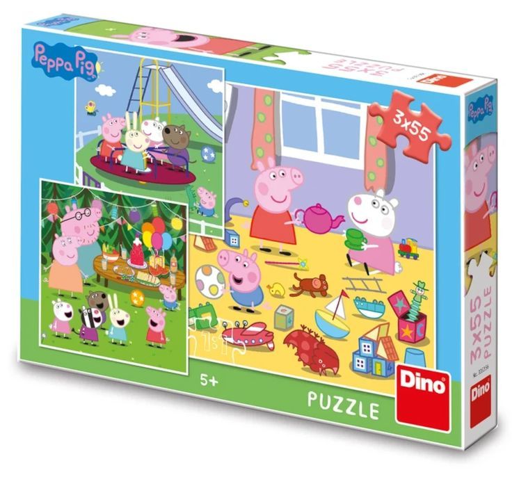 Puzzle dla dzieci Świnka Peppa Wakacje
