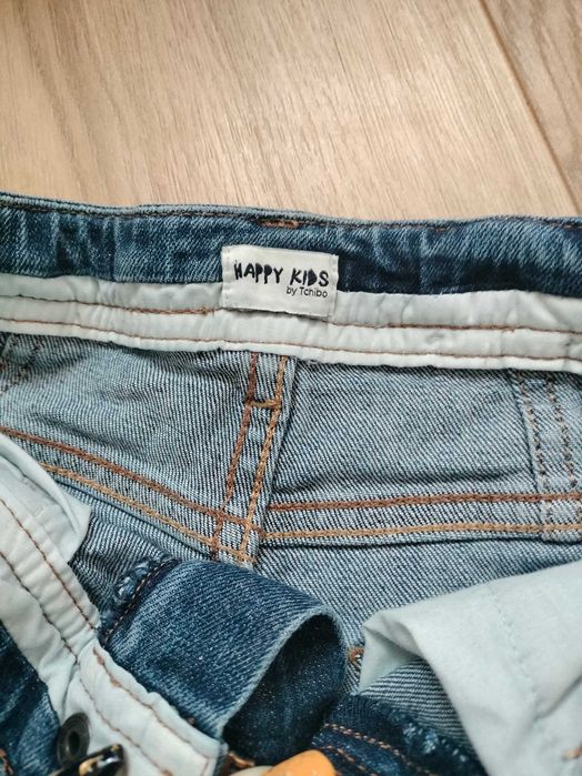 Spodnie jeansowe dla chłopca rozm 110