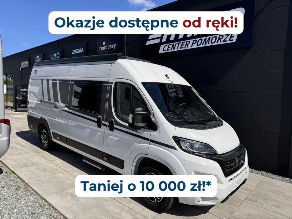Carado CV640 Pro  - NOWY, 4OS, DMC 3500kg, FV23%, Hymer Center Pomorze, Zwinny, Automat