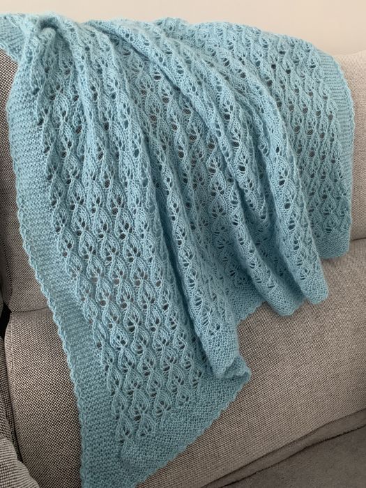 Kocyk ręcznie robiony 100% alpaka