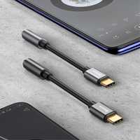 Adapter przejściówka audio Baseus USB-C + mini jack 3,5mm