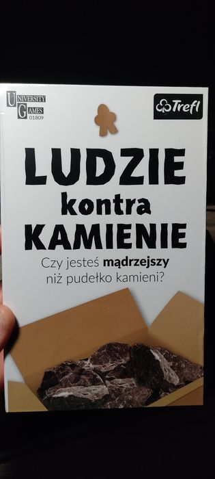 Gra rozrywkowa, planszowa Trefl Ludzie Kontra Kamienie. Nowa! Tanio!