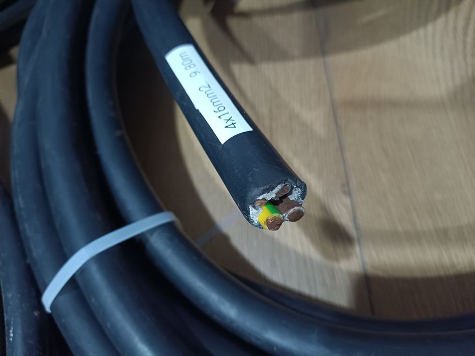 Przewód 4x16mm2 9.80m różne