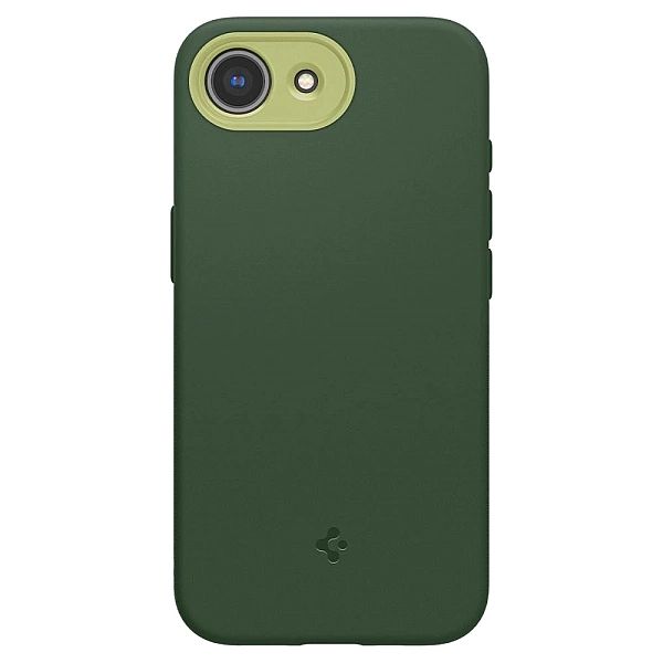 Etui Spigen Nano Pop MagSafe na iPhone 16e - zielony-mat