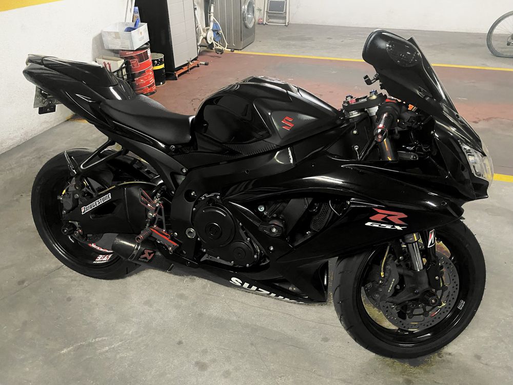Vendo suzuki gsxr 600 k9 25kw 35kw carta A2