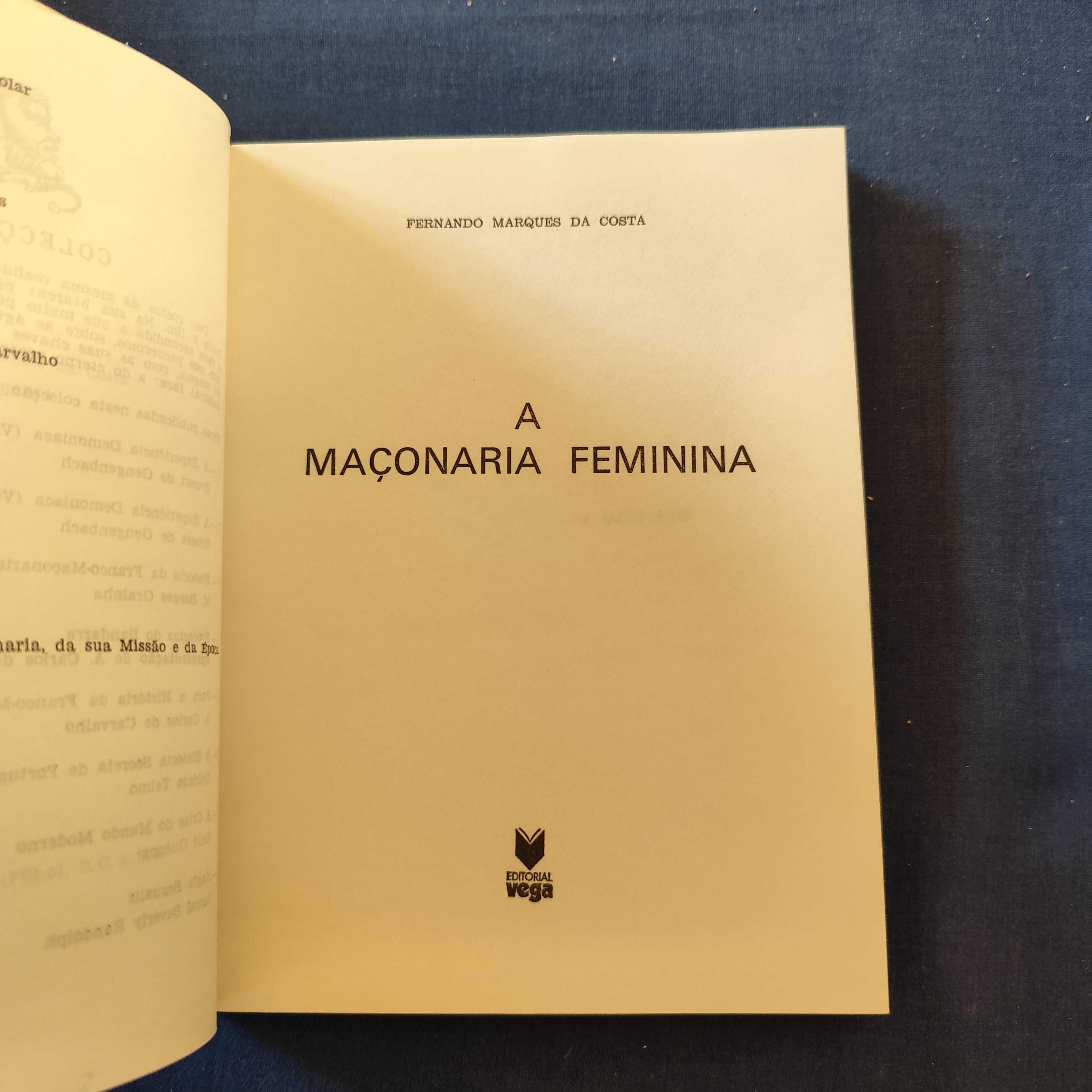 Fernanda Marques da Costa - A Maçonaria Feminina