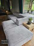 Rogówka, sofa, kanapa  Rosanero Cushions z funkcją spania.