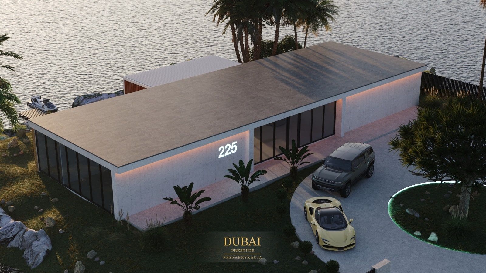 Nowe Domy DUBAI PRESTIGE Prefabrykacja Żelbetowe