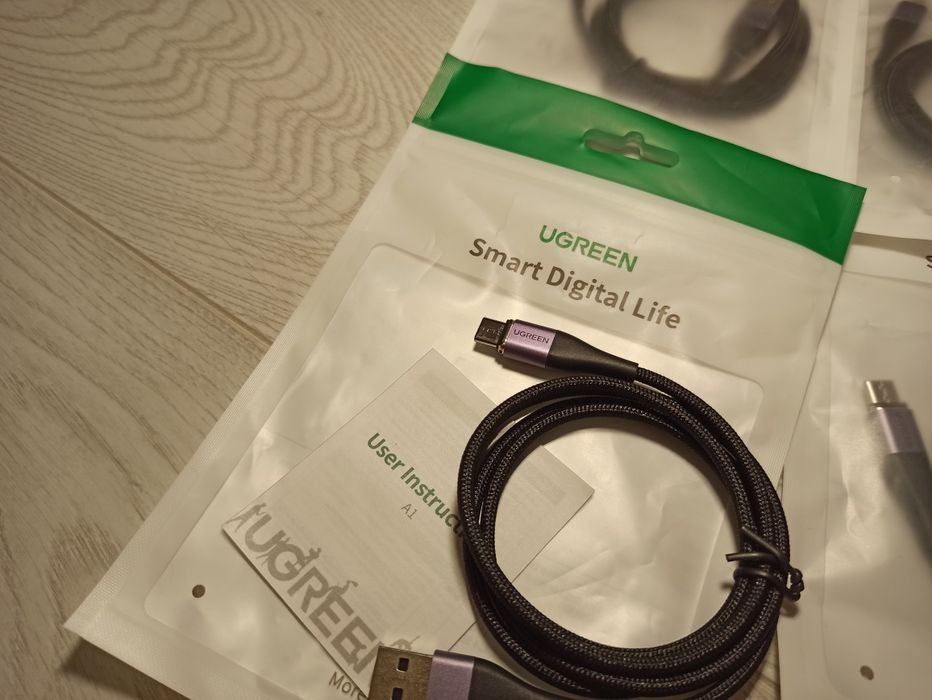 Ugreen Magnetic магнітний кабель USB/USB-C, USB/micro USB