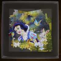 Puzzle Disney 3D Trefl stan idealny