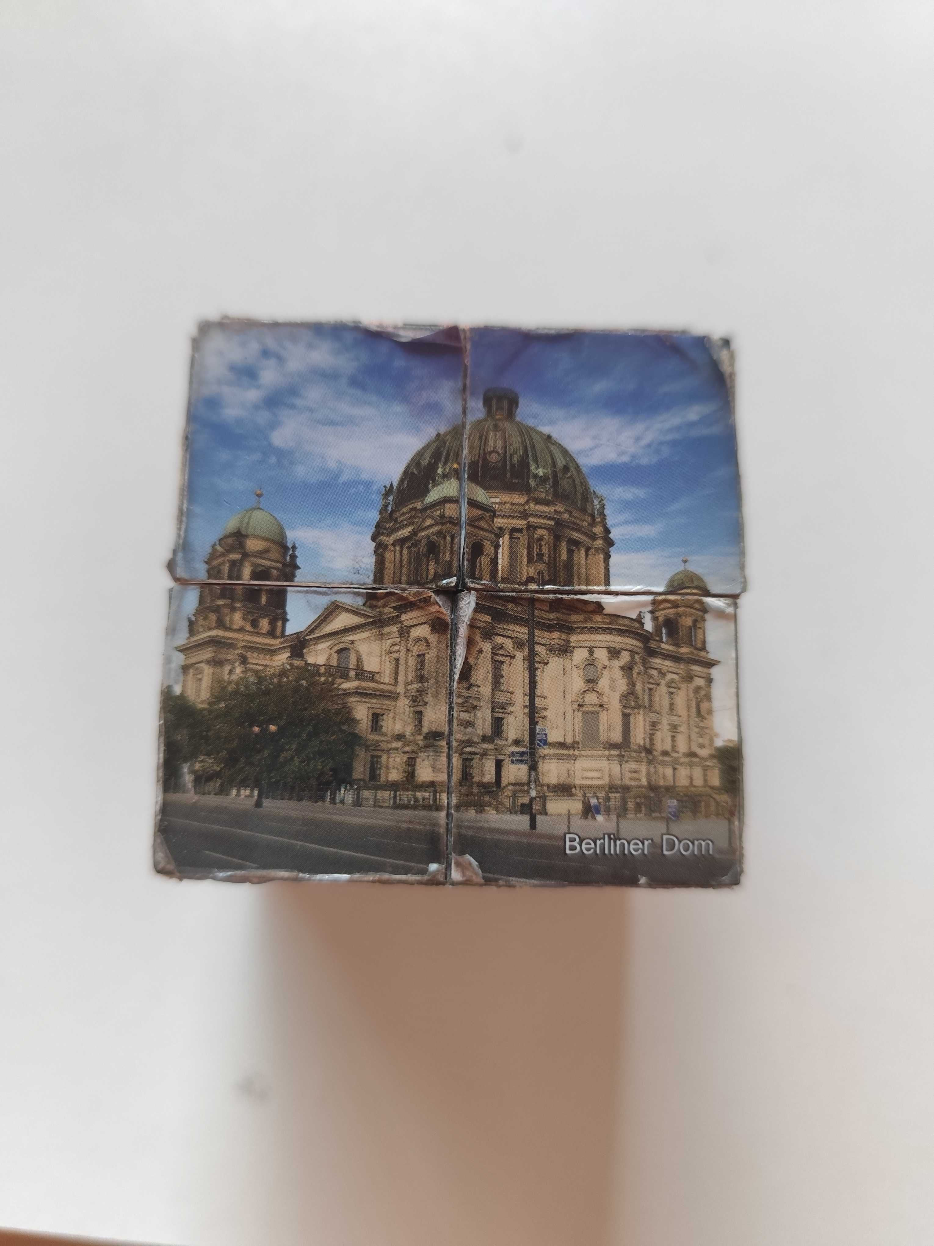 Cubo raro desdobrável de Berlim vintage bem antigo