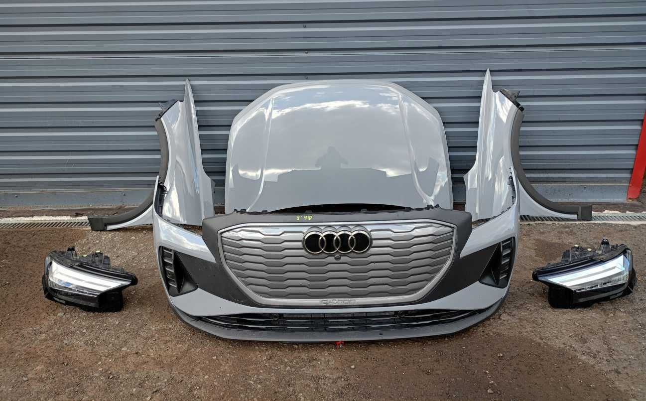 Бампер капот крыло фары комплект Audi Q4 E-Tron USA EU Разборка