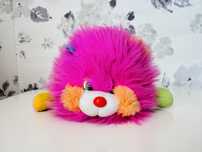 Pluszak miś Puffling różowy Popples, Mattel, vintage 1986