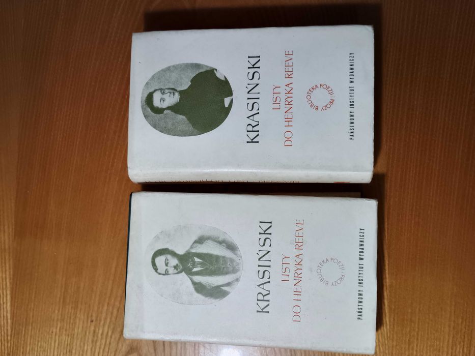 Krasiński - Listy do Henryka Reeve - 2 tomy - komplet