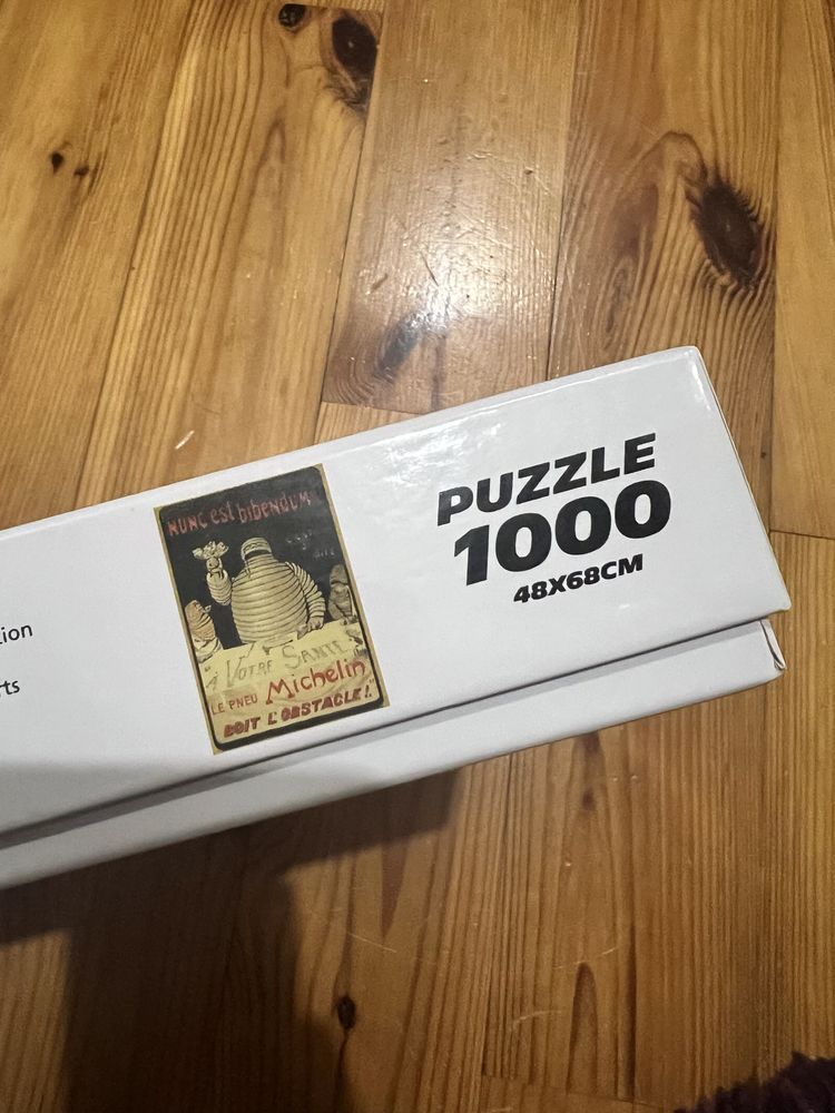 Puzzle Michelin nowe / 1000 kawałków / 48x68 cm