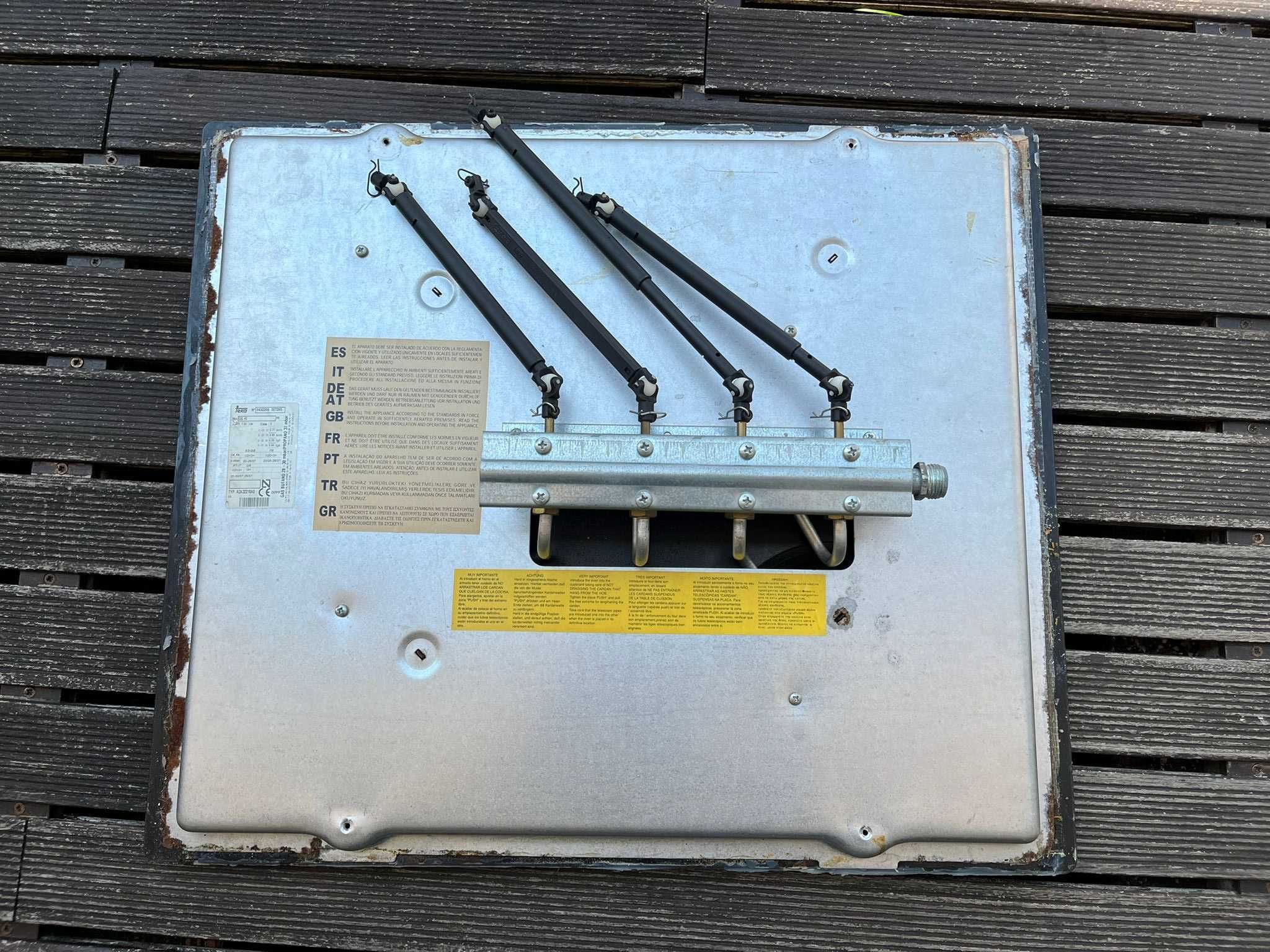 placa teka em vidro CGC4G