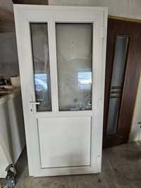 Drzwi PCV białe 100x210