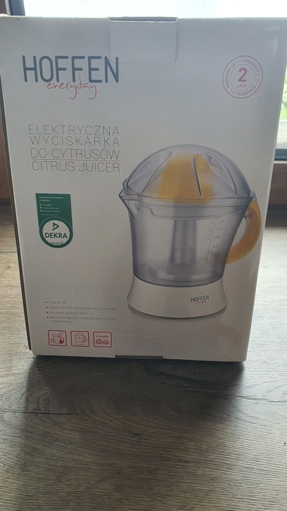 Elektryczna wyciskarka do cytrusów