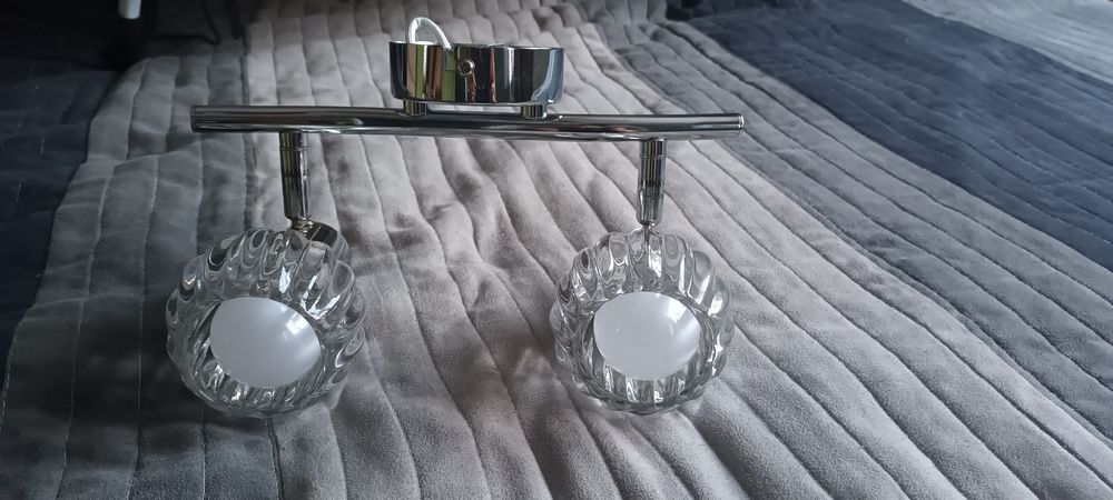 Lampa kinkiet  podwojna