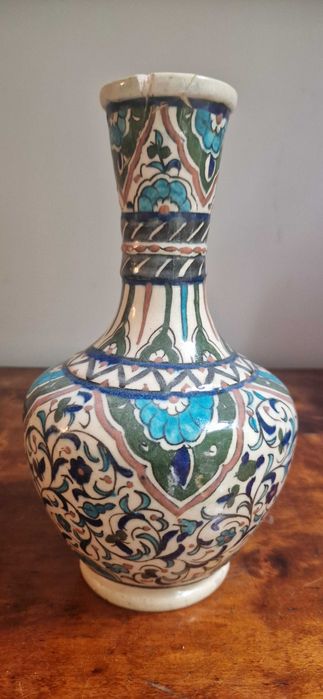 Wazon XIXw. Kütahya Turcja w stylu Iznik antyk unikat aukcyjny