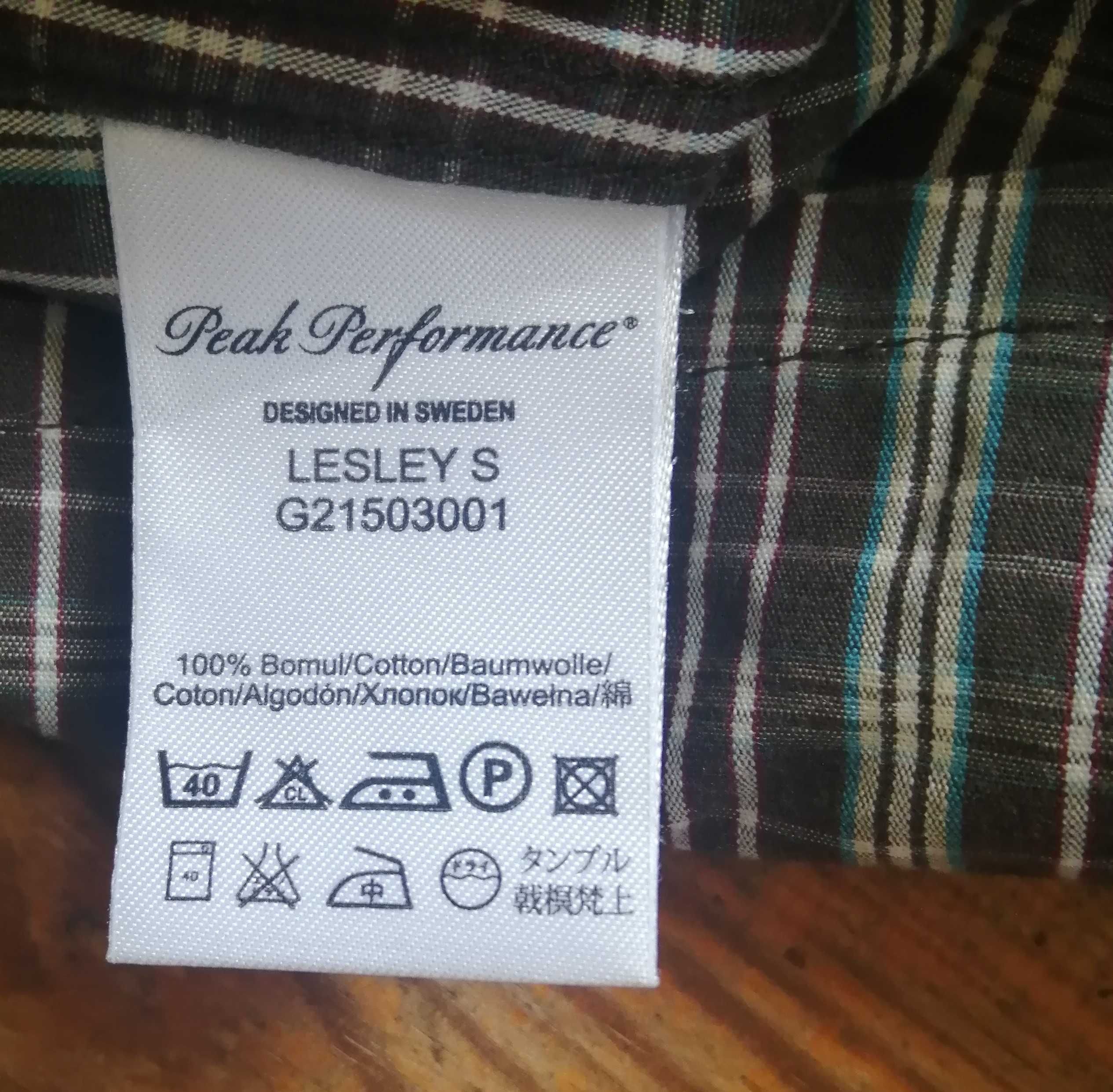 Peak Performance damska koszula trekkingowa, 100% bawełna, rozm. L