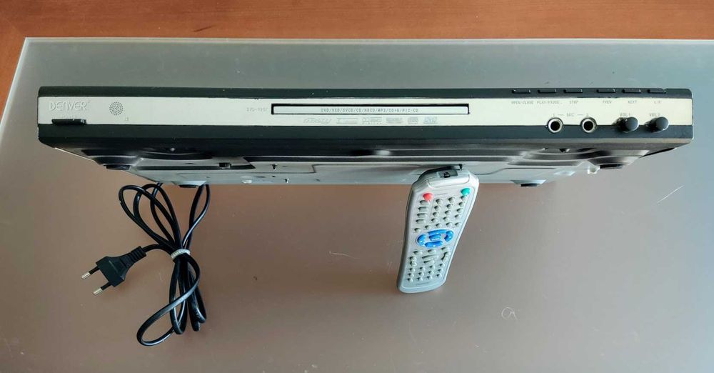 Leitor de dvd Denver com comando