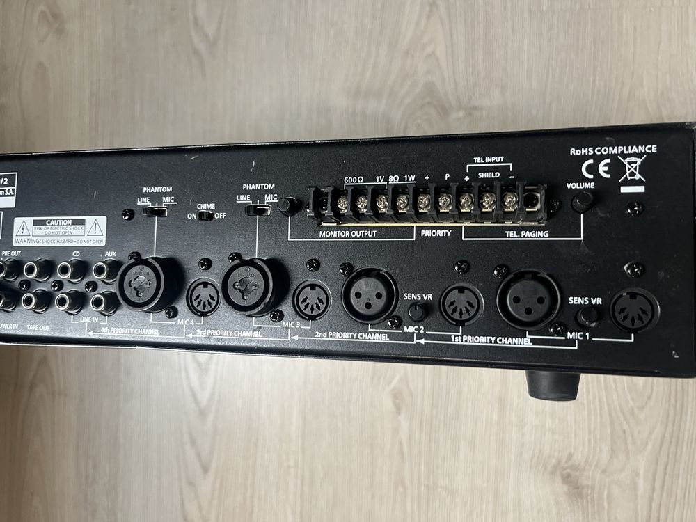 Wzmacniacz Work Pro W PA 120/2