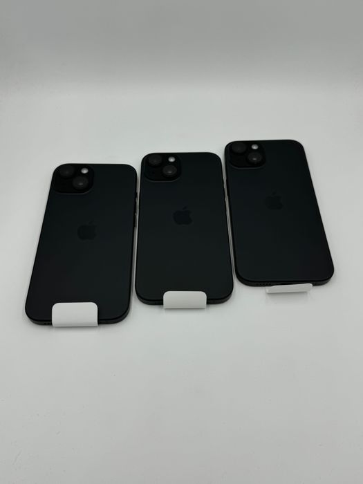 NOWY iPhone 15 Black 128 GB Czarny 100% kondycja baterii • GWARANCJA •