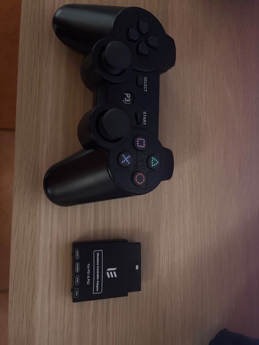 Wireless controller adapater  e control para ps1 ou ps2
