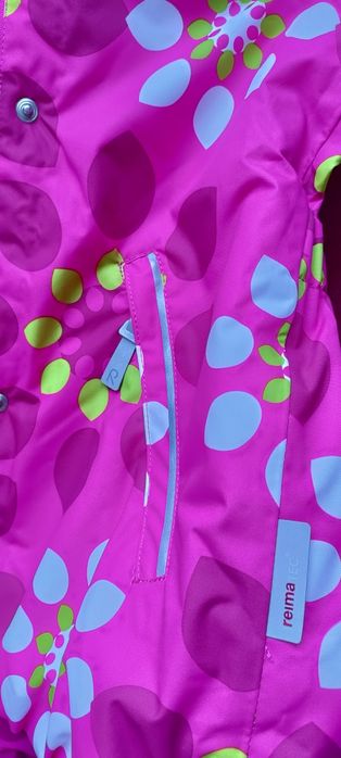 Новая зимняя куртка парка Reima Reimatec 110 +6см размер