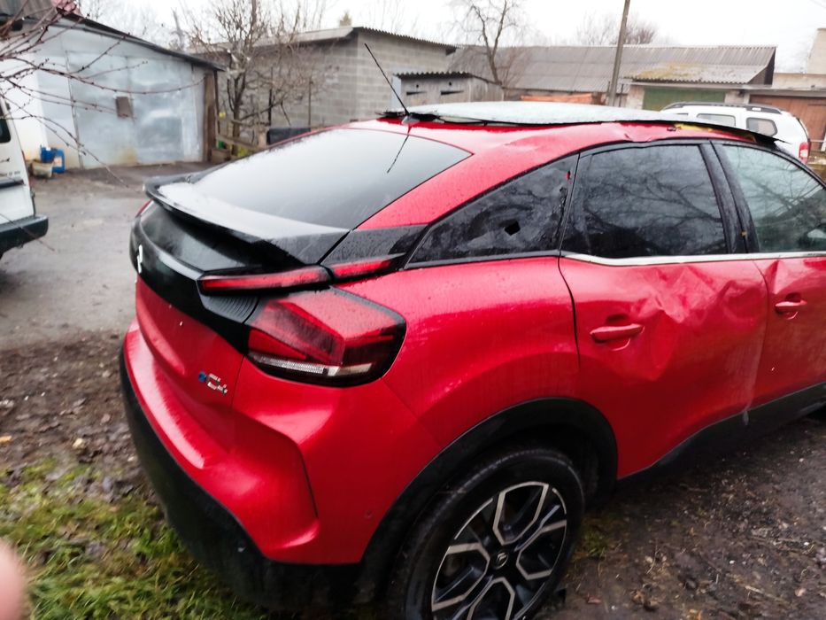 Кришка багажника бампер Сітроен с4 електро