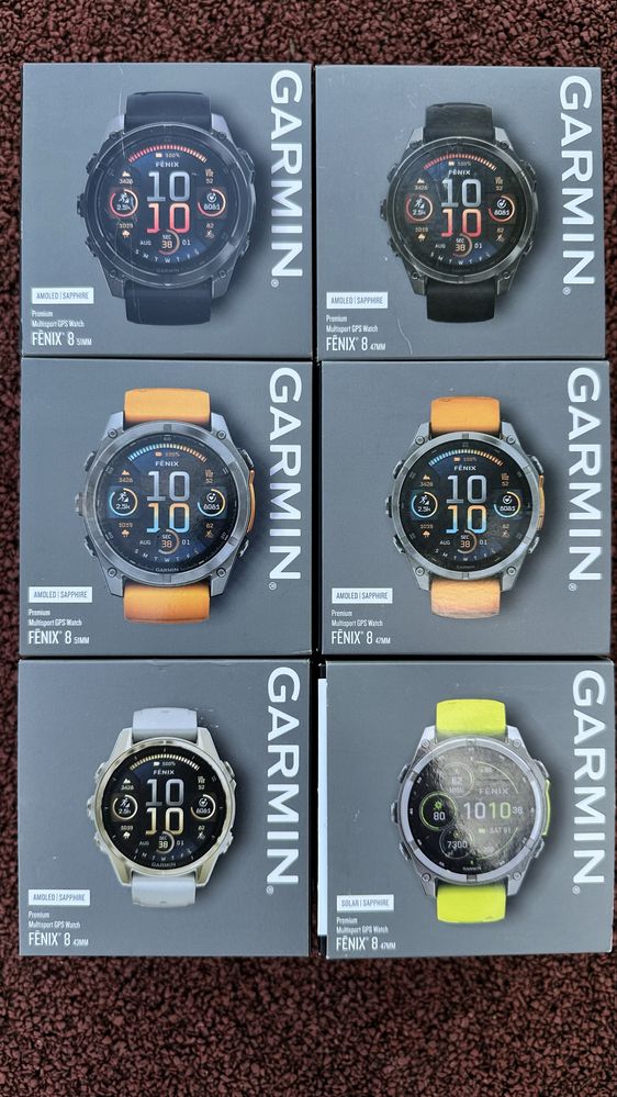 Garmin Fenix 8 смарт годинники