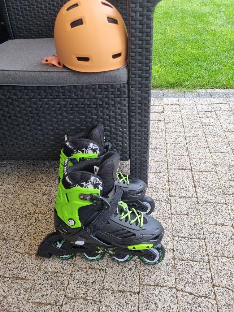 Rolki 40-43 plus kask 55-59