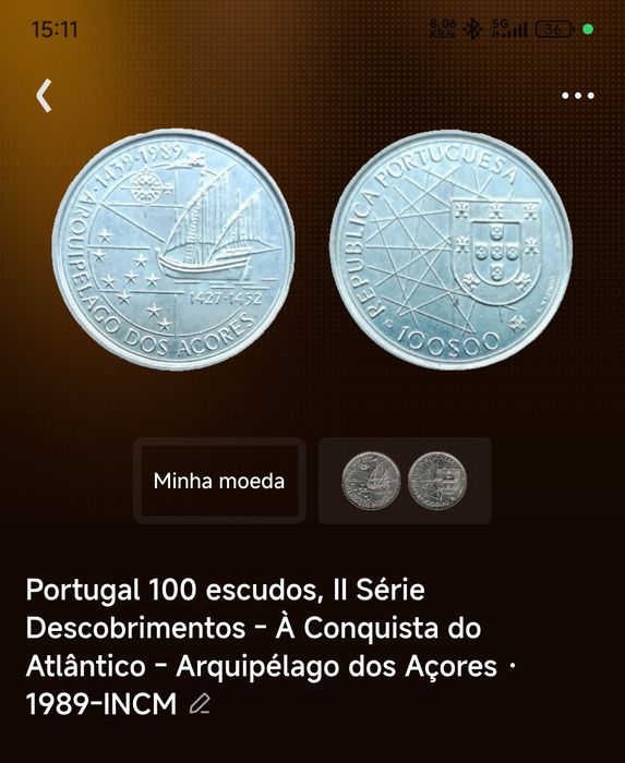Moeda de 100 escudos