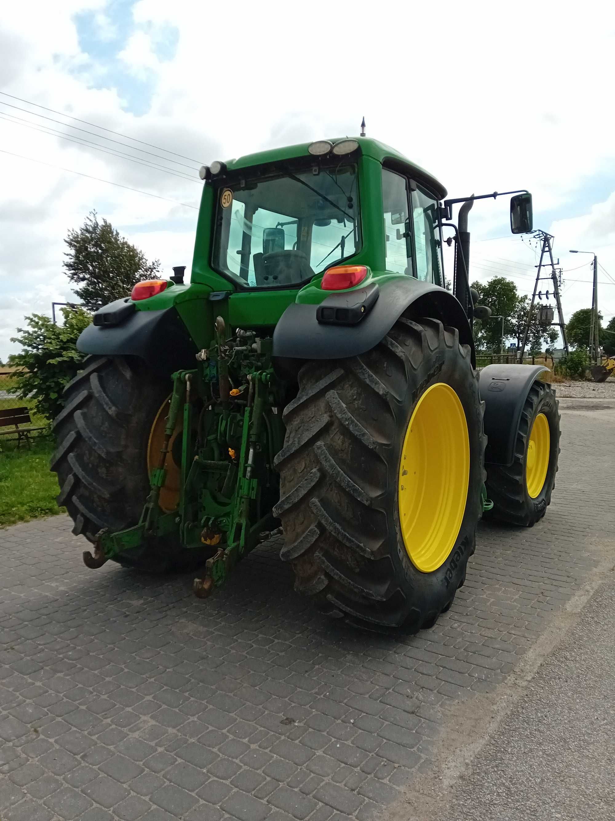 John Deere 7530 Premium manualna skrzynia biegów Tls pneumatyka