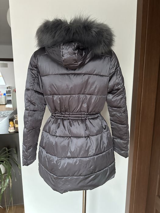 Tifi & fifi xs kurtka piekna szara futetko