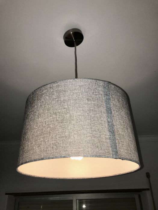 Candeeiro Abajur IKEA Cinzento [Novo]