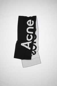 Acne Studios Wool-Blend Logo Scarf CA0154 200x38 см Акне Шарф