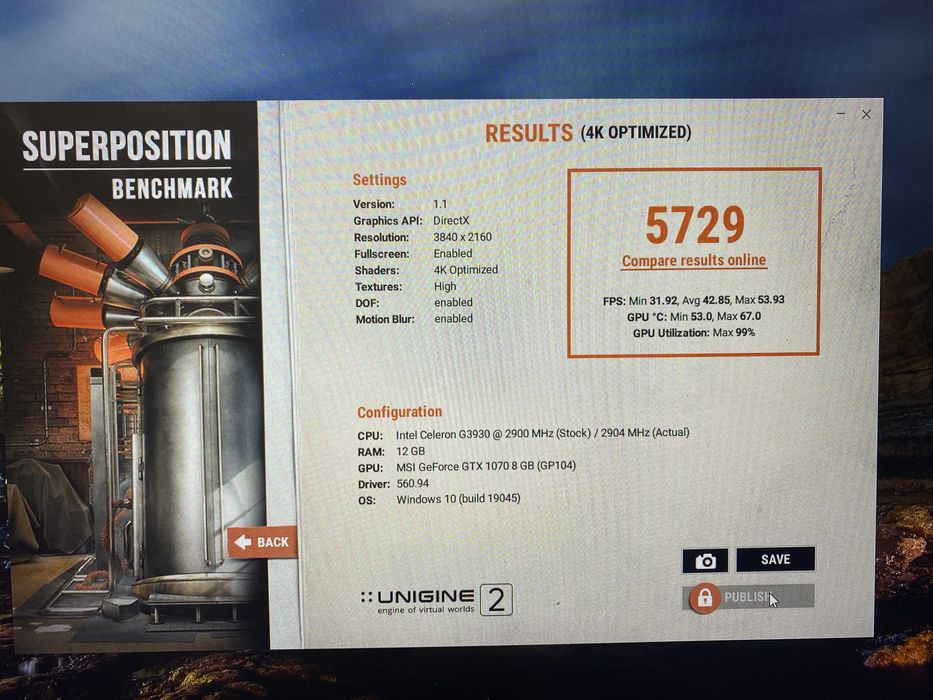 Відеокарта Gigabyte MSI Asus GTX 1070 8gb гариний стан!