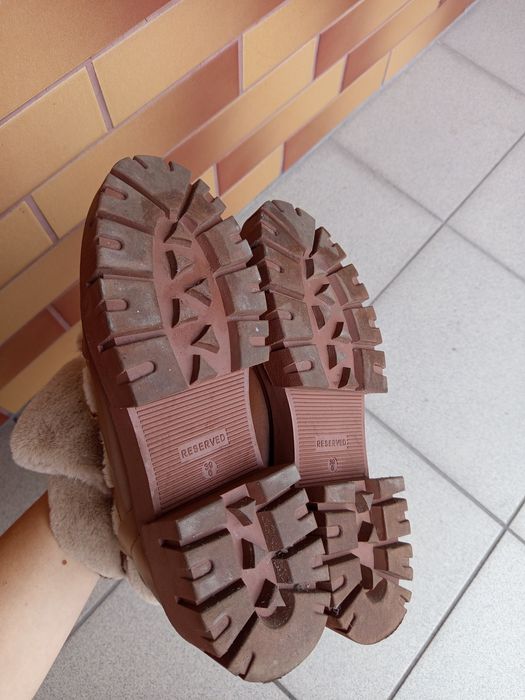 Шкіряні жіночі черевики Reserved 39 розмір