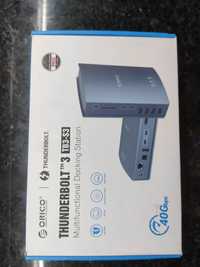 Док-станція ORICO TB3-S3 USB C подвійний монітор Thunderbolt 3 док-ста
