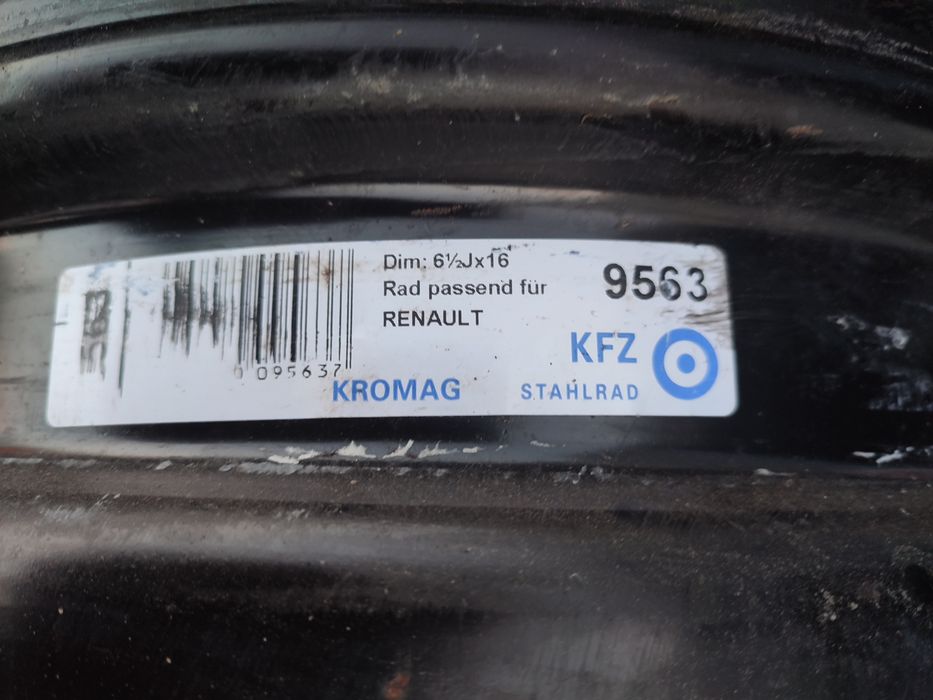 Диски R 16 Renault 6.5Jx16